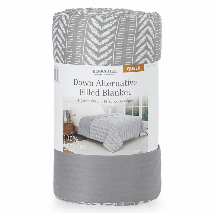 Berkshire Down Alternative Filled Blanket Queen Berkshire Down Alternative Filled Blanket Queen