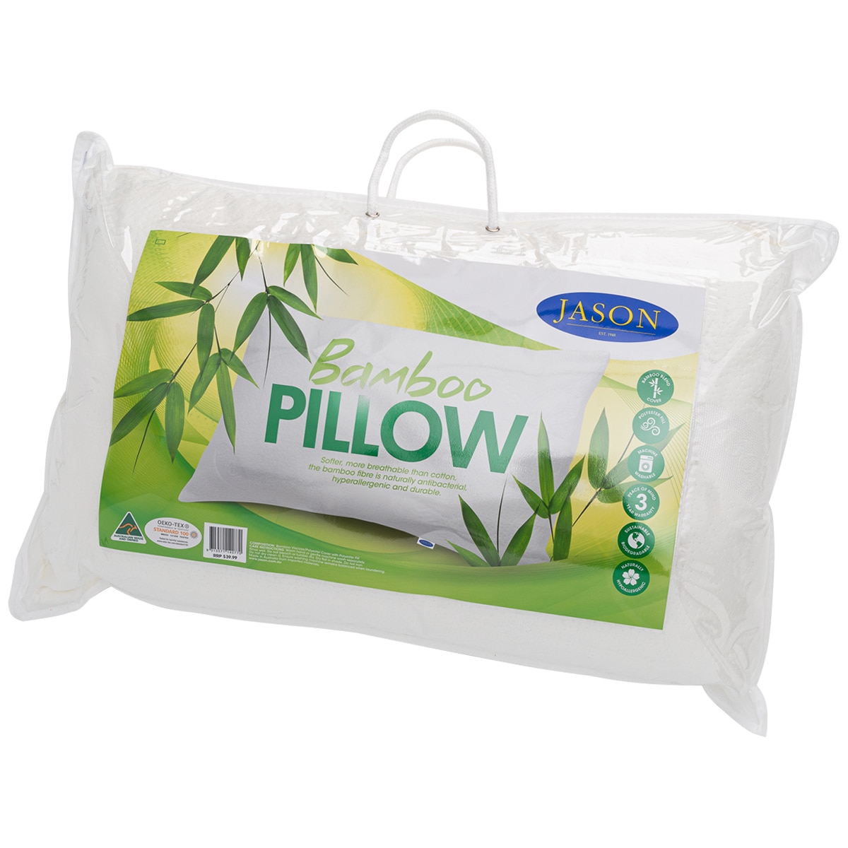 Jason Bamboo Blend Pillow - Medium