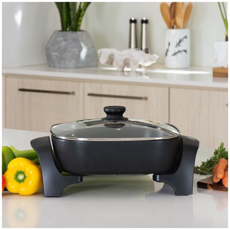 Westinghouse Square Electric Frypan 30.5cm WHEF02K Costco Australia