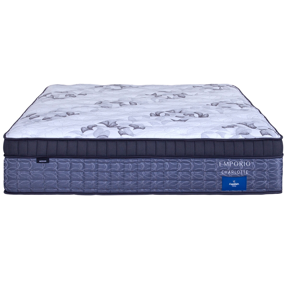 Comfort Sleep Emporio Charlotte King Mattress with Luna Floating Base