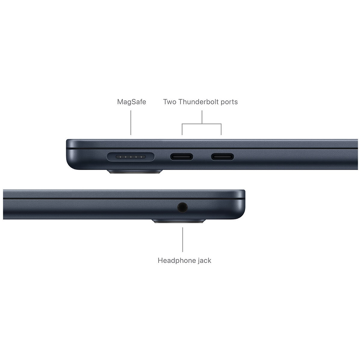 MacBook Air 13 Inch With M3 Chip 16GB 512GB SSD Midnight