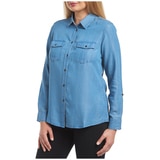 Jachs Women's Tencel Shirt - Medium Denim