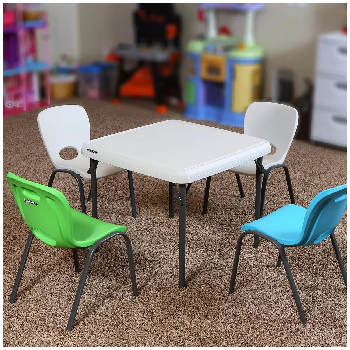 Lifetime Children's Square Folding Table