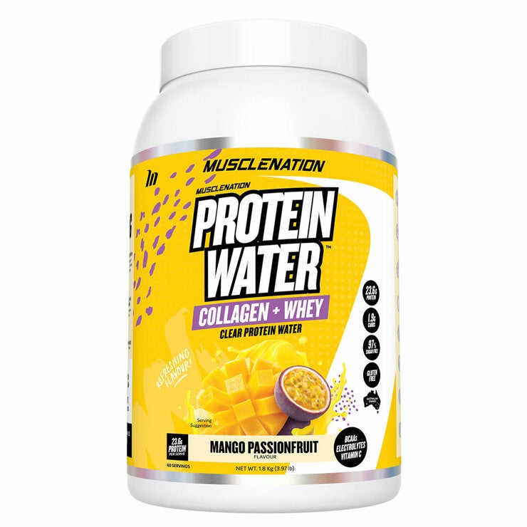 Muscle Nation Protein Water 1.8KG Mango Passionfruit Muscle Nation Protein Water 1.8KG Mango Passionfruit