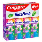 Colgate Max Fresh 4x100g - Rainbow Variant & Peach Variant