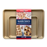 Nordic Ware Gold Bakeware Sheet 3 Piece Set