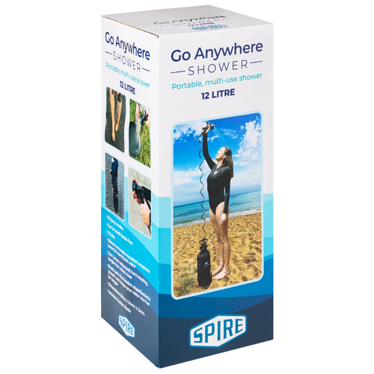 Spire Go Anywhere Portable Shower 12L Spire Go Anywhere Portable Shower 12L