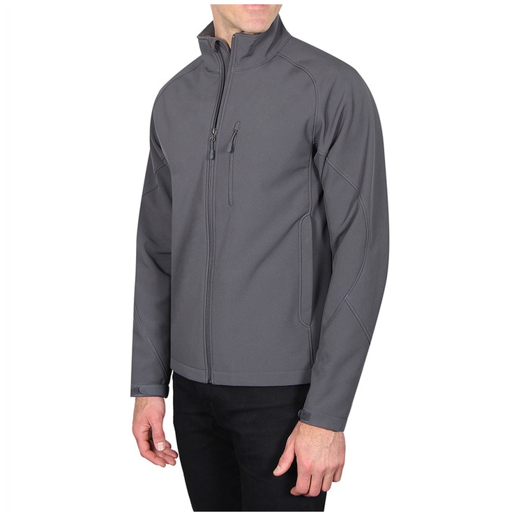 Kirkland Signature Men's Soft Shell Jacket Charcoal Costco Australia