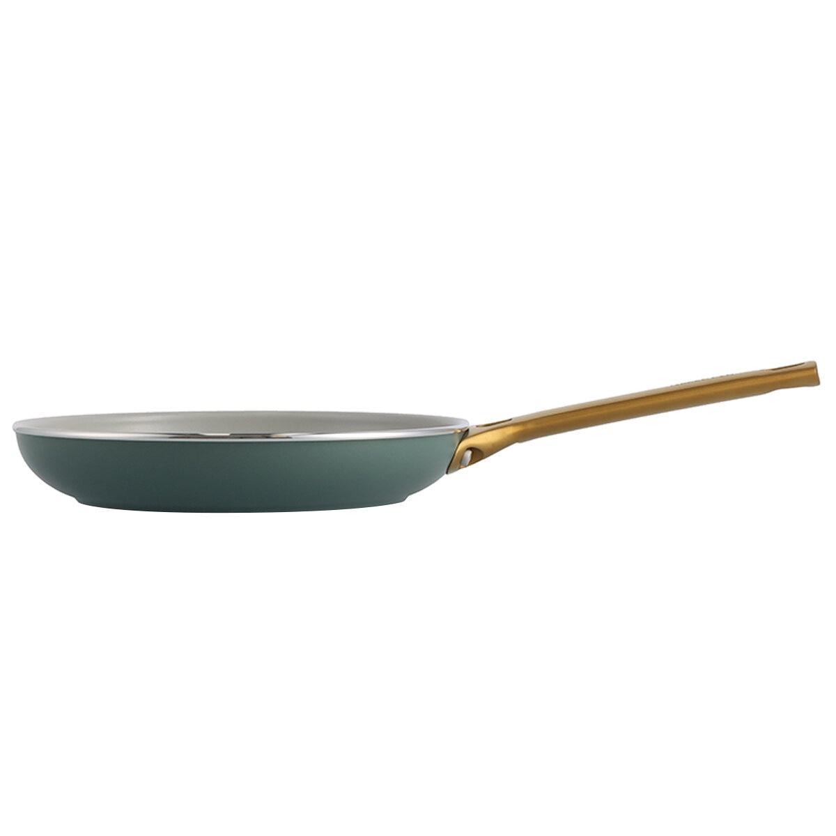 GreenPan Ceramic Non-Stick Frypan 2 Piece Set 24cm And 30cm Smokey Sky Blue
