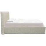 Moran Ora King Bedhead with Encasement and Slats Natural