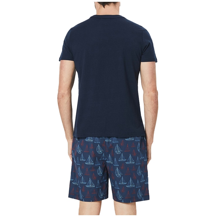 Coast Men's Sleep Set Summer - Navy Boat Coast Men's Sleep Set Summer - Navy Boat