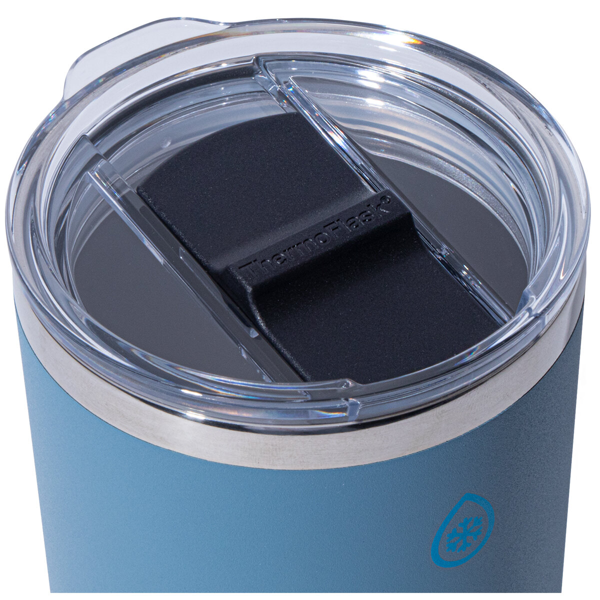 Thermoflask Coffee Mugs 2 Piece Set Teal Black