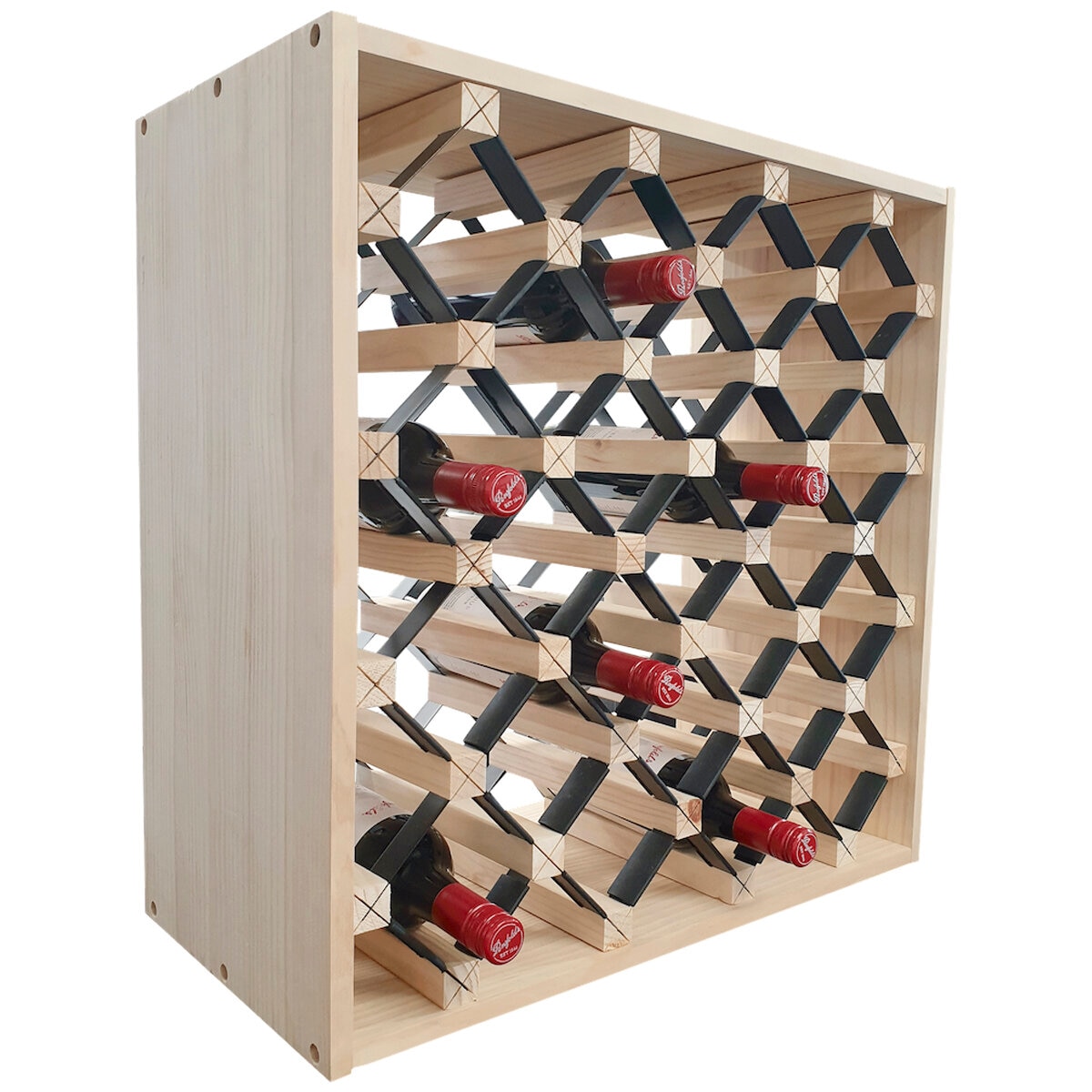 Wine Stash 25 Bottle Wine Storage Cube