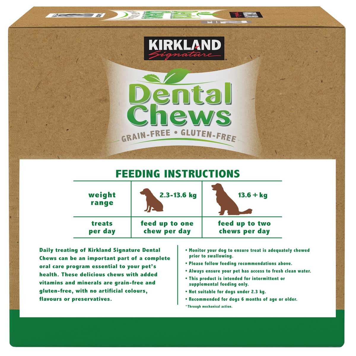 Kirkland Signature Dental Chews 72 Count