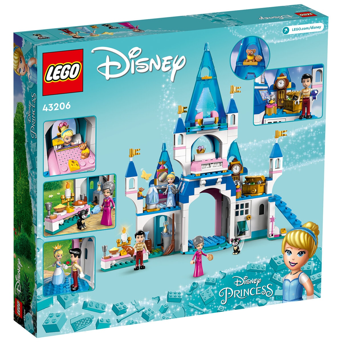 LEGO Cinderella and Prince Charming's 43206 Cost...