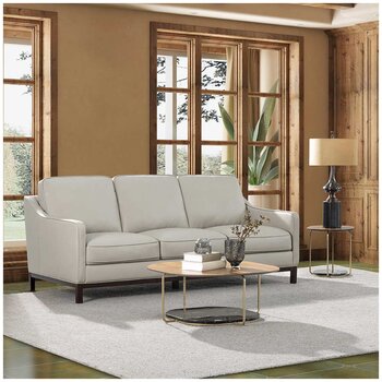Simon Li Leather Sofa