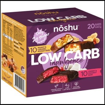 Noshu Indulgence Bars 20 x 32g