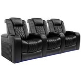 Valencia Home Theatre Tuscany Edition 3 Seater Black