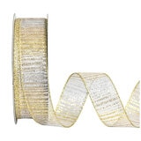 175504 Kirkland Signature Wire Edged Ribbon/