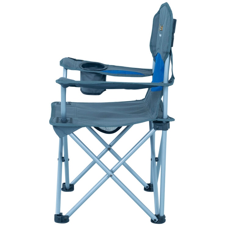 Oztrail Junior Deluxe Arm Chair Blue 2 Pack