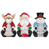 LED Holiday Figurine 3 Piece