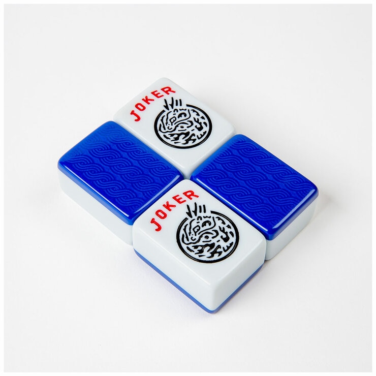 Mahjong Game With Canvas Tote