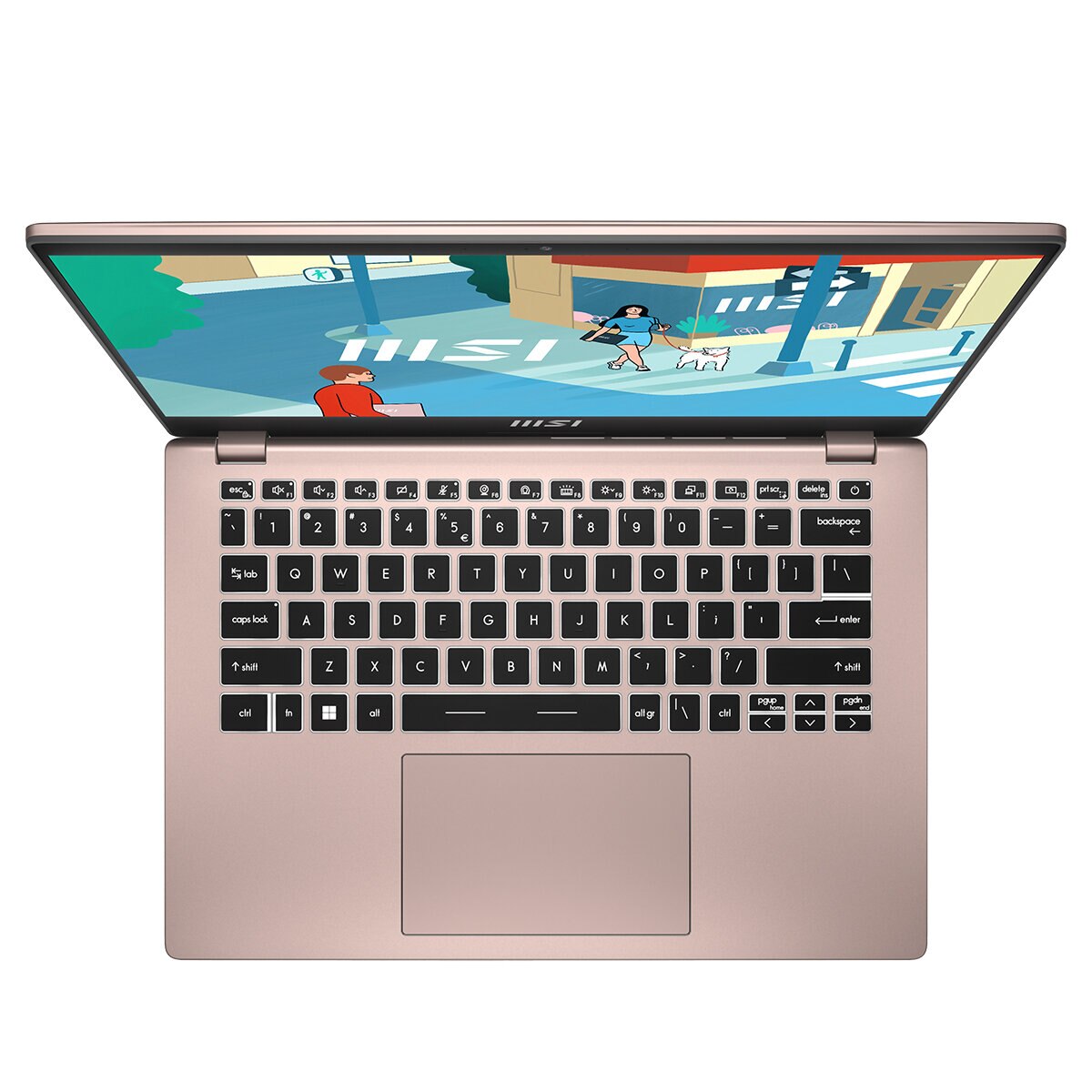 MSI 14 Inch Modern 14 Intel i5-1235U Laptop C12M-272AU