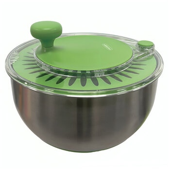 Rollkitchen Stainless Steel Salad Spinner 4.5L