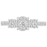 18KT White Gold 0.38ctw Diamond Ring