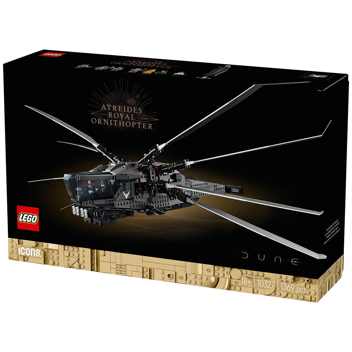 LEGO Icons Dune Atreides Royal Ornithopter 10327