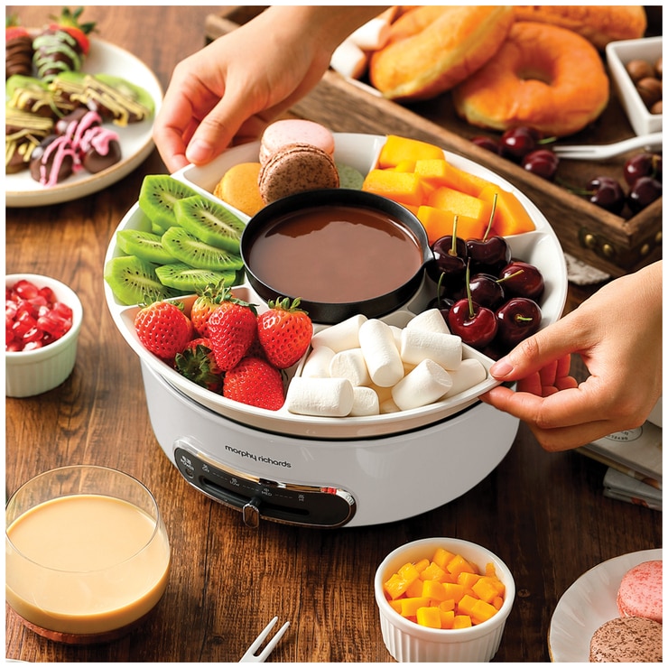 Morphy Richards Round Multifunction Pot White Costco Australia