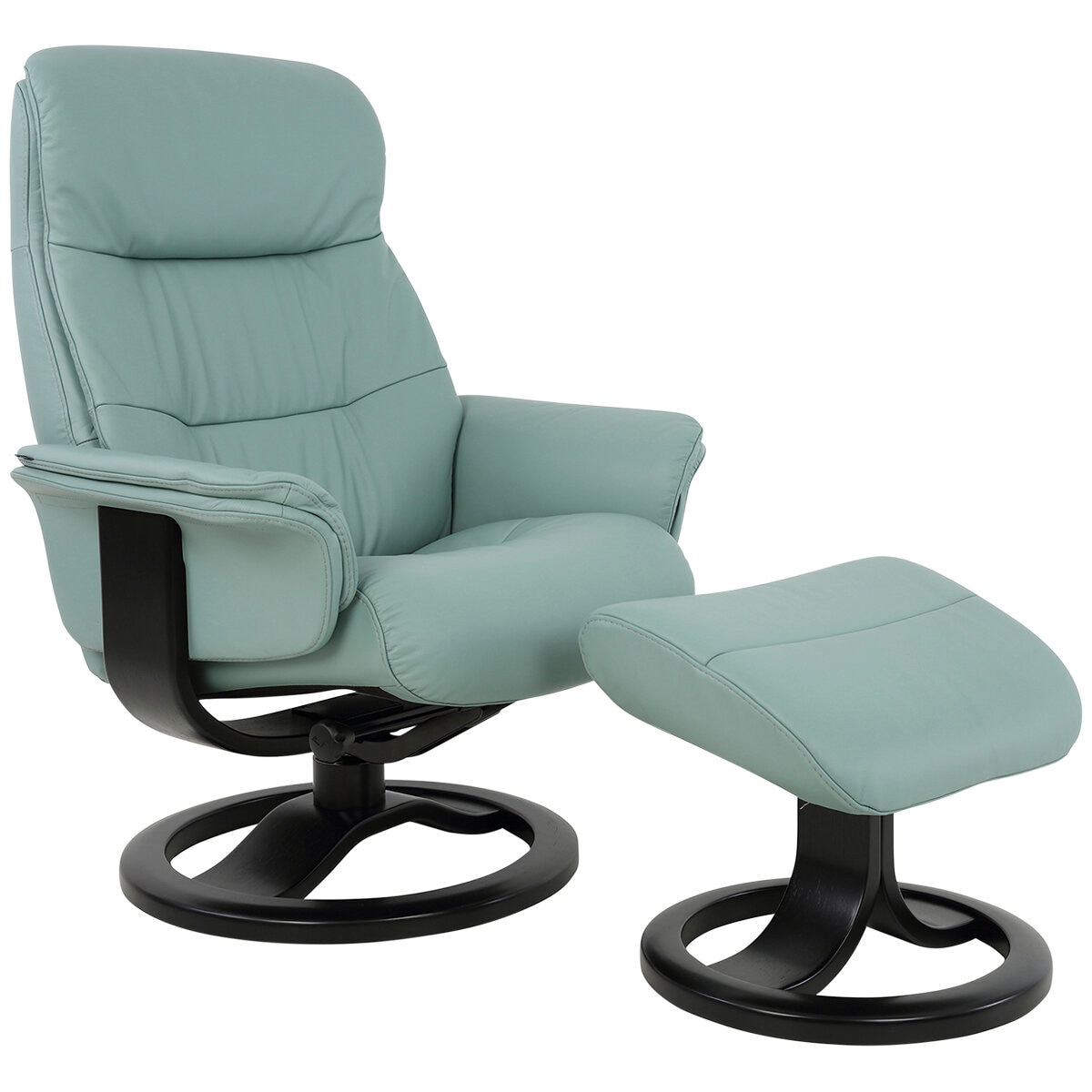 Moran Fjords Anne R-Base Large Chair + Ottoman