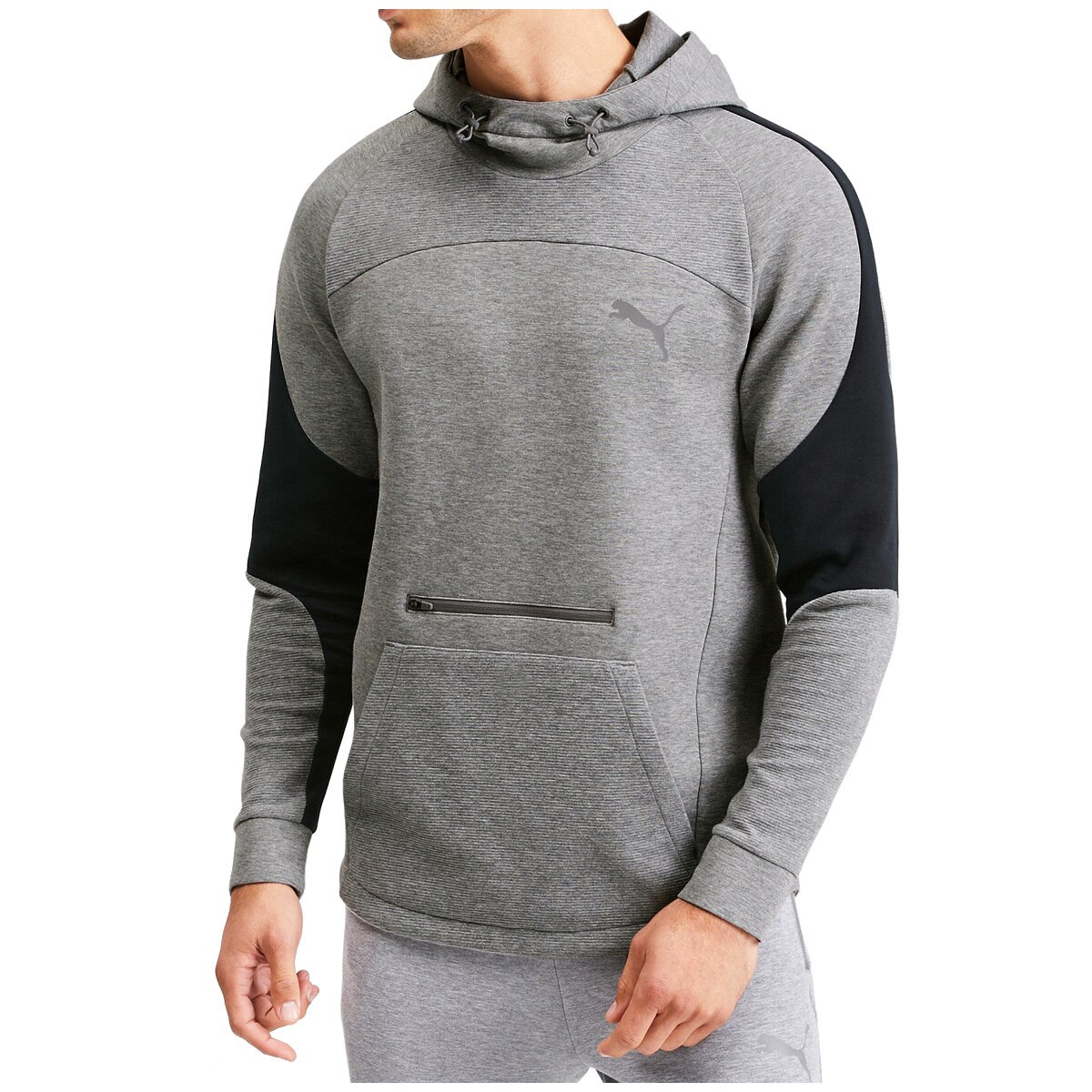 Puma Evostripe hoodie - Heather Grey