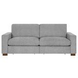 Henredon Fabric Sofa with 2 Power Footrests