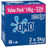 OMO Active Clean Laundry Powder 2 x 5kg