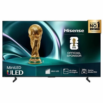 Hisense 75 Inch ULED Mini-LED U6QAU 4K QLED Smart TV 75U6QAU PRO