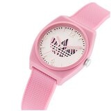 Adidas Originals Street Project Two Pink Resin Strap Analogue Watch AOST23553