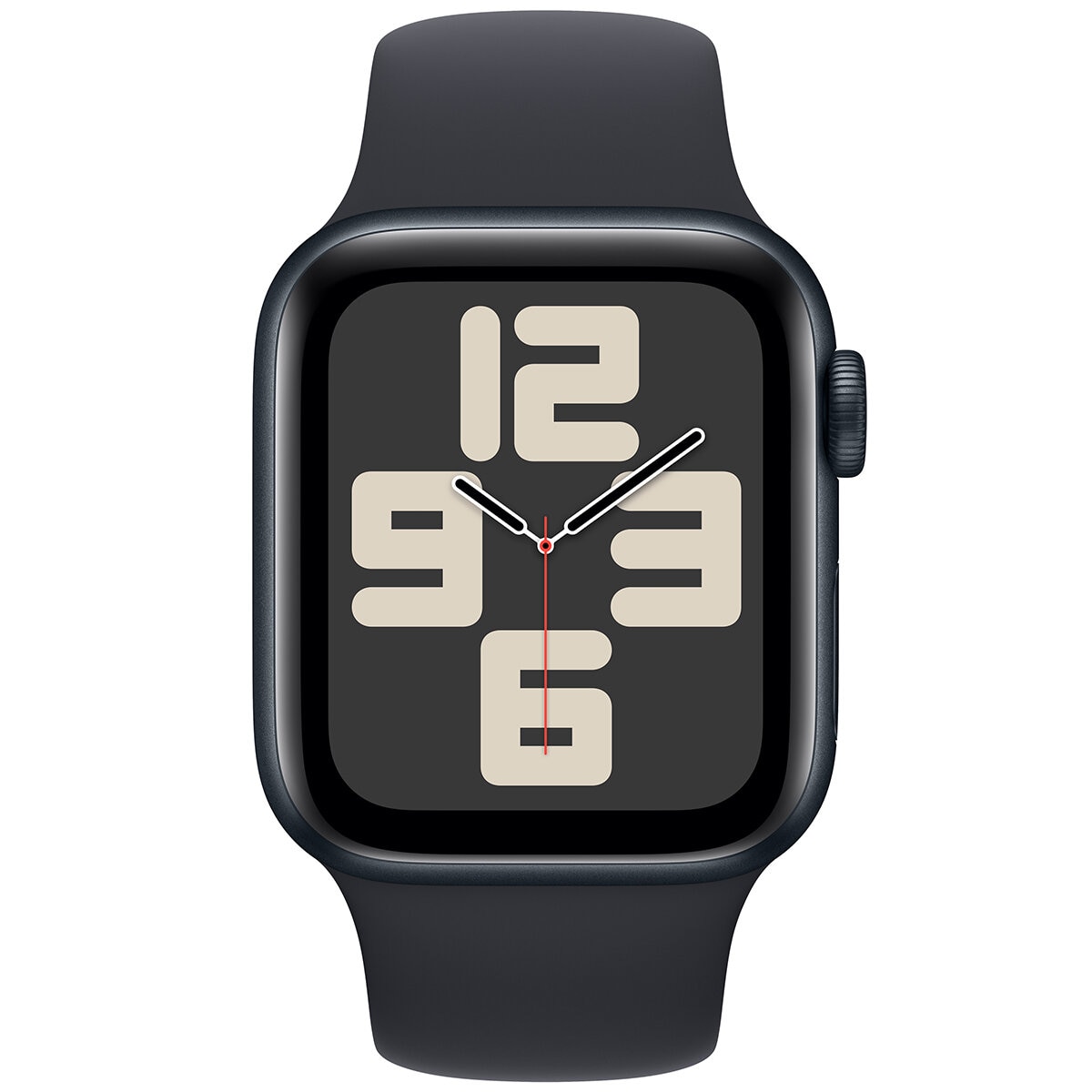 Apple Watch SE GPS 40mm Midnight Aluminium Case with Midnight Sport Band - S/M