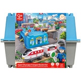 Hape Super Cityscape Transport Bucket Set