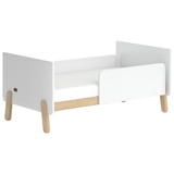 Boori Natty Cot Bed - Barley/White/Almond