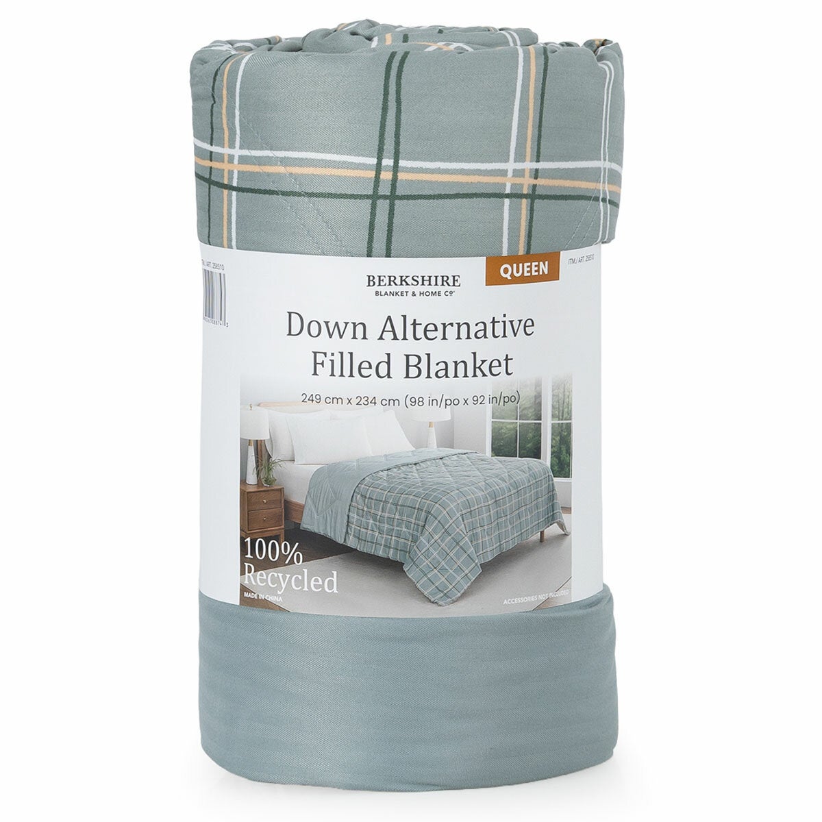 Berkshire Down Alternative Filled Blanket Queen Berkshire Down Alternative Filled Blanket Queen