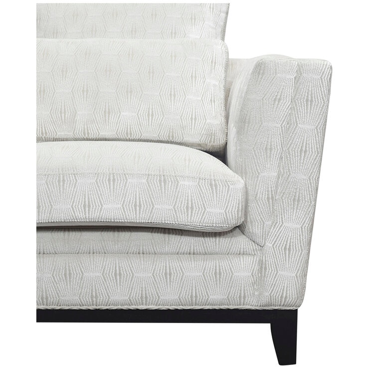 Moran Florence Fabric Chair 2 pack Ivory