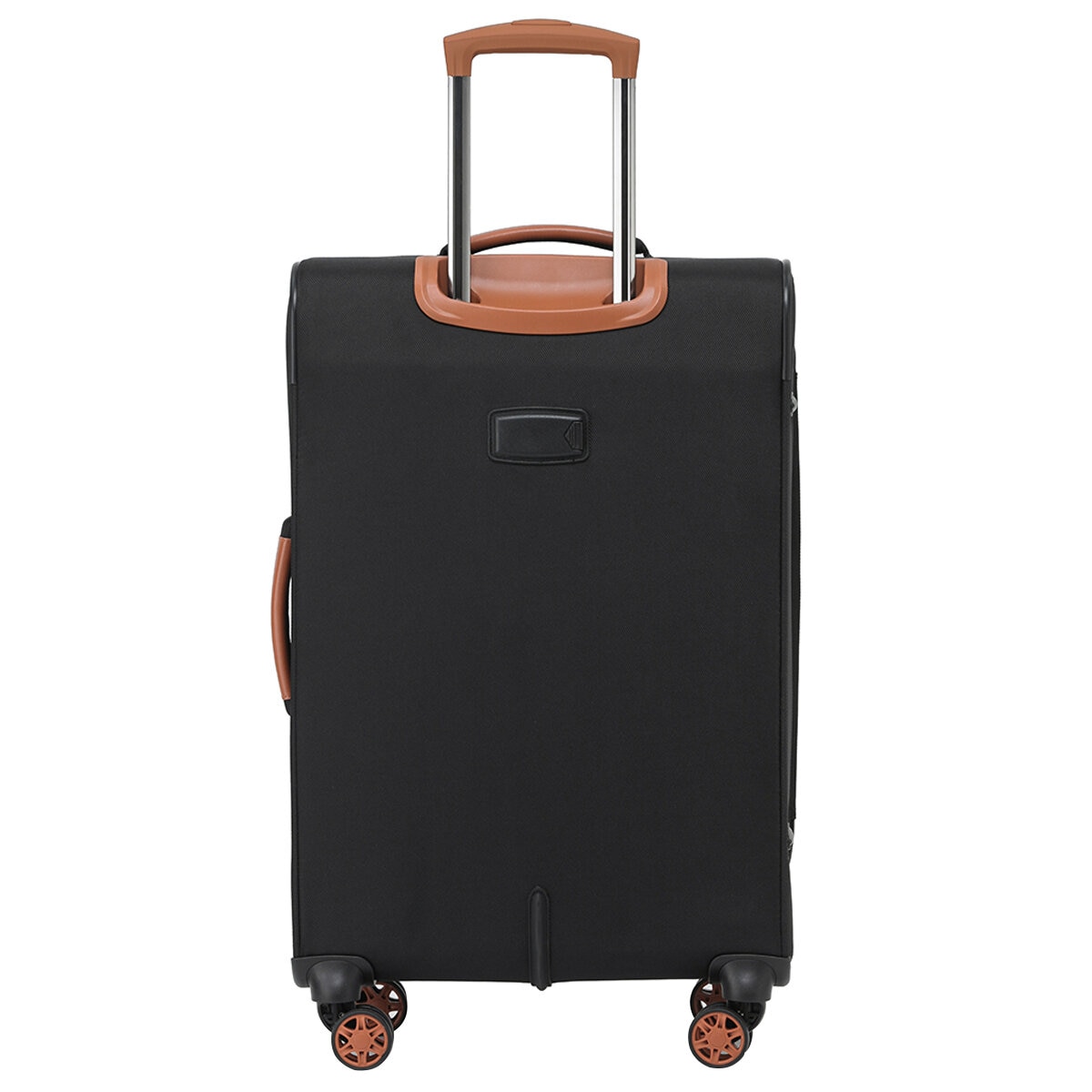 Tosca Park Avenue 3 Piece Luggage Set Black Tan