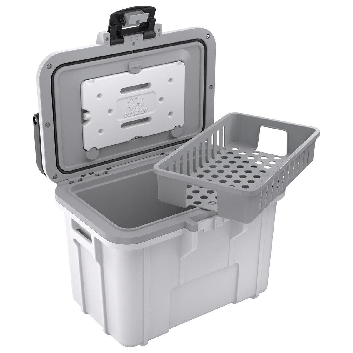 Pelican 7.57L Personal Cooler White/Grey