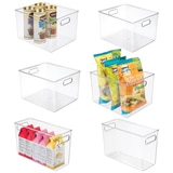 iDesign Tall Linus Kitchen Bins 6pc Set