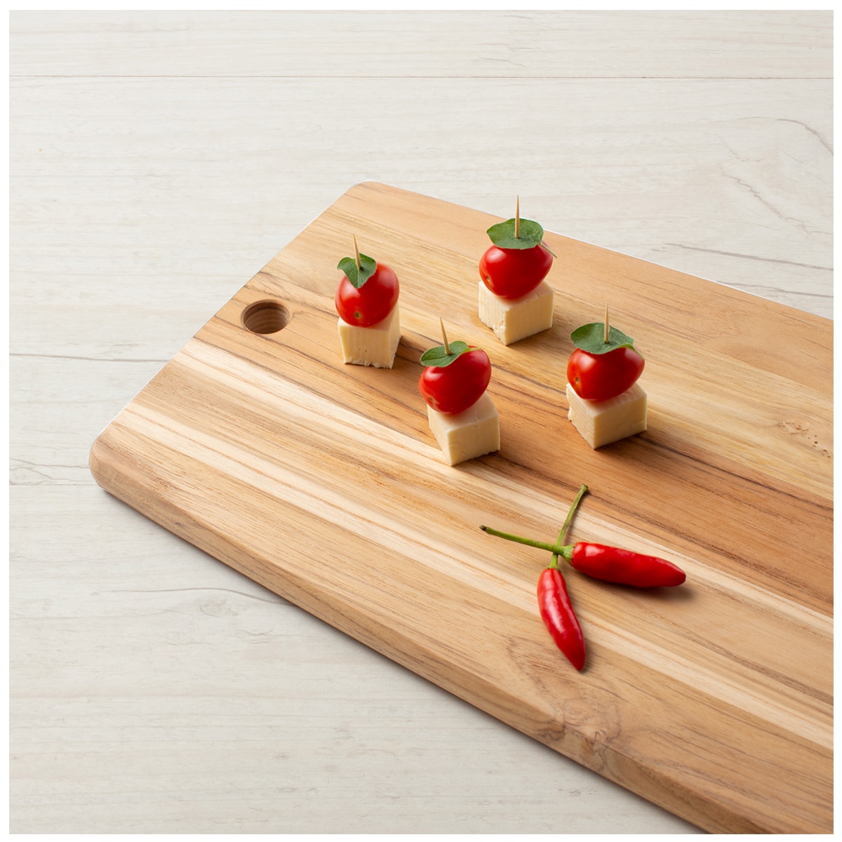 Tramontina Long Wooden Serving Boards without Handles - Big & Small