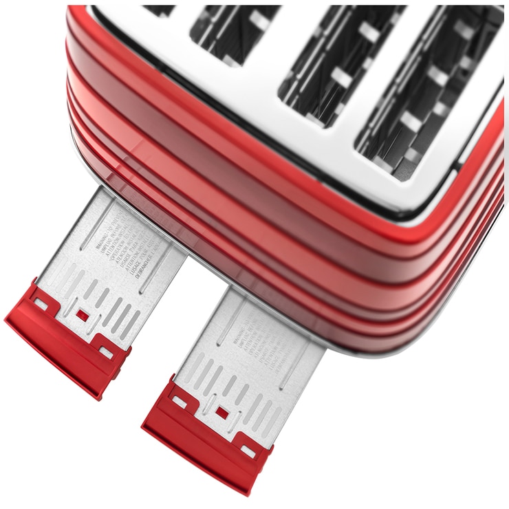 Delonghi Avvolta Red 4 Slice Toaster CTA4003R Costco Australia