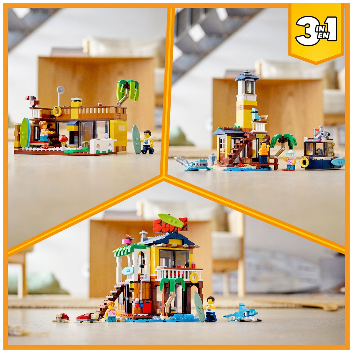 Lego Creator Surfer Beach House