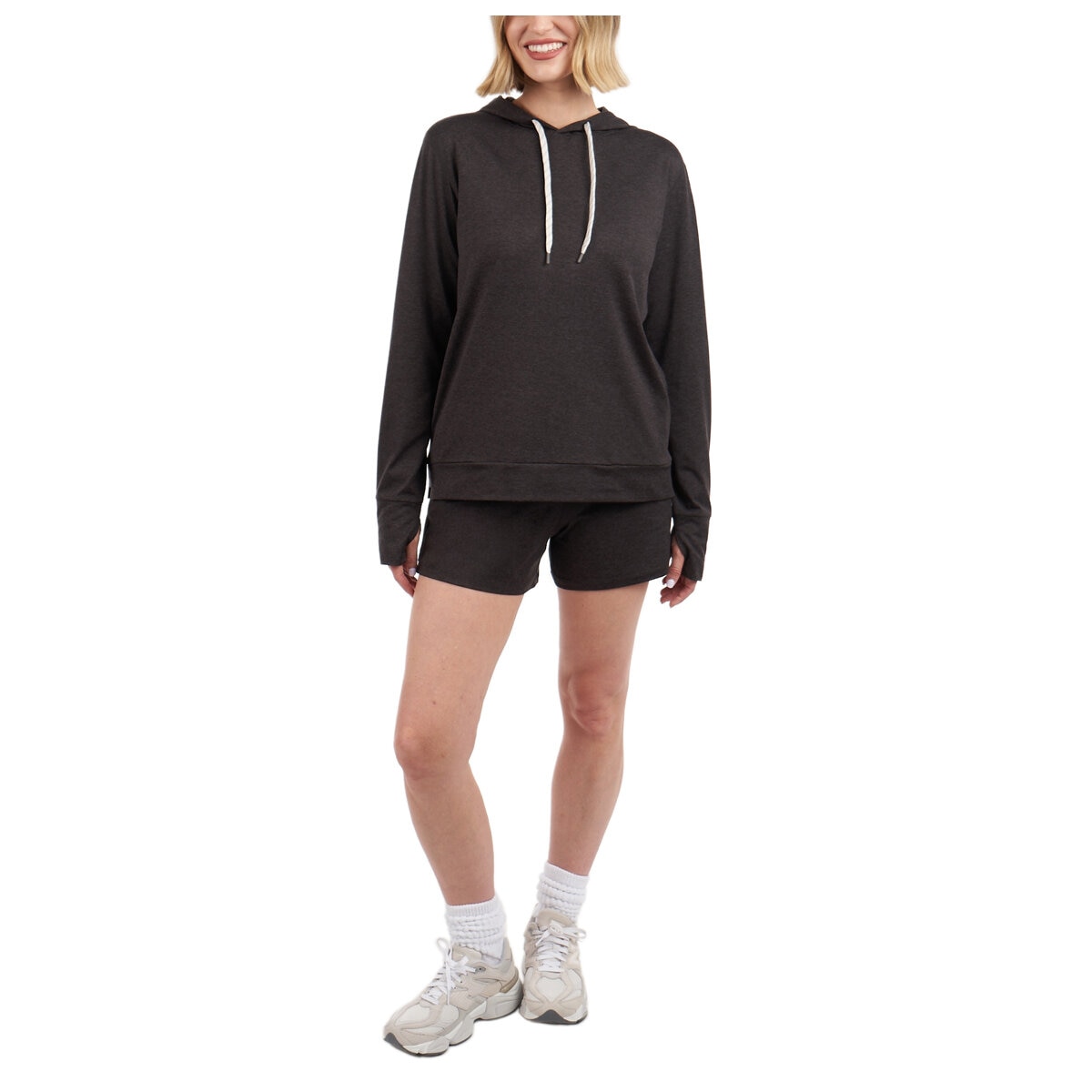 Kirkland Signature Women's Lightweight Pullover Hoodie Black AU X-Large