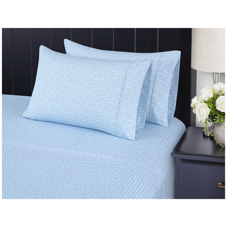South Point Home Fashions Poly Flannel Sheet Set 6 Piece Queen